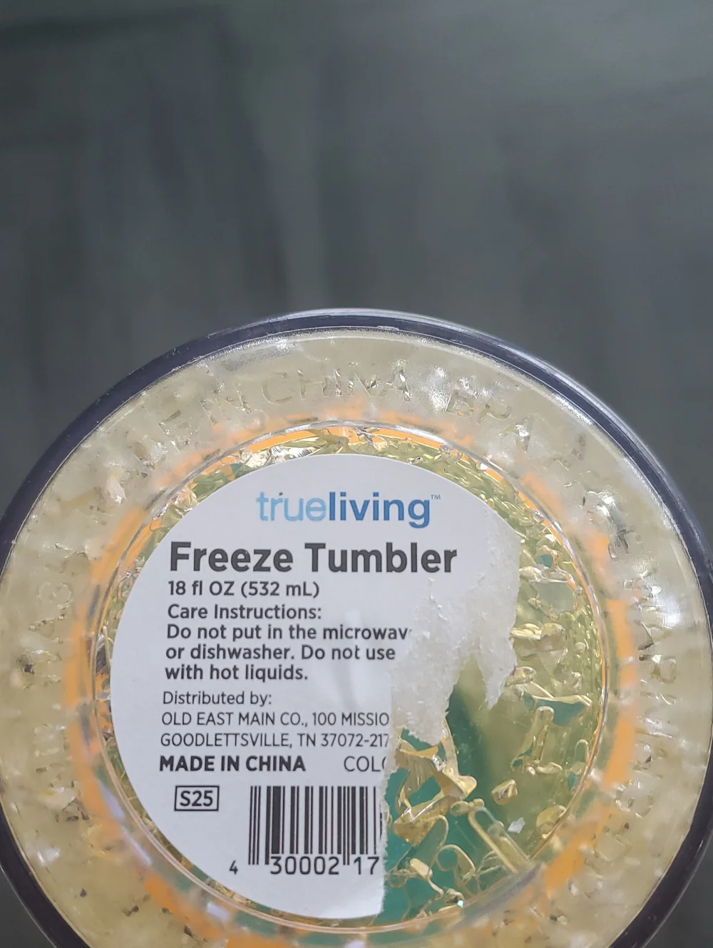Freeze Tumbler With Lid And Straw